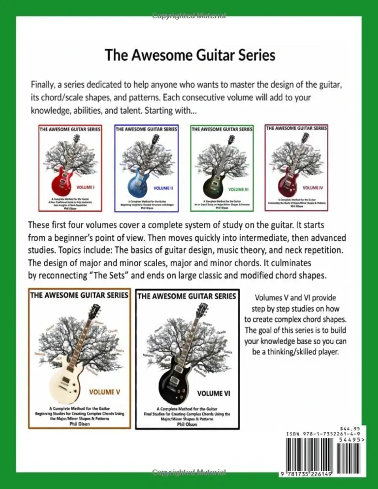 The Awesome Guitar Series: A Complete Method for the Guitar – Volume III: An In-Depth Study on Major/Minor Shapes & Patterns