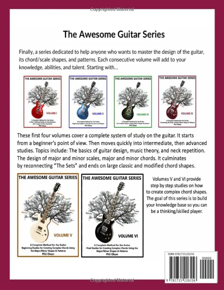 The Awesome Guitar Series: A Complete Method for the Guitar – Volume III: An In-Depth Study on Major/Minor Shapes & Patterns